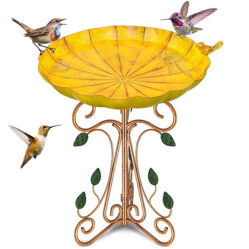 Vintage metal bird - bird, for