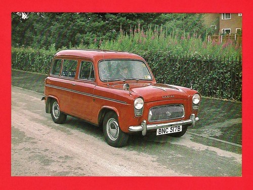Postcard 1958 ford squire - postcard,