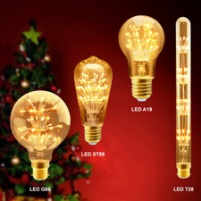 Retro vintage led glass tree - retro,