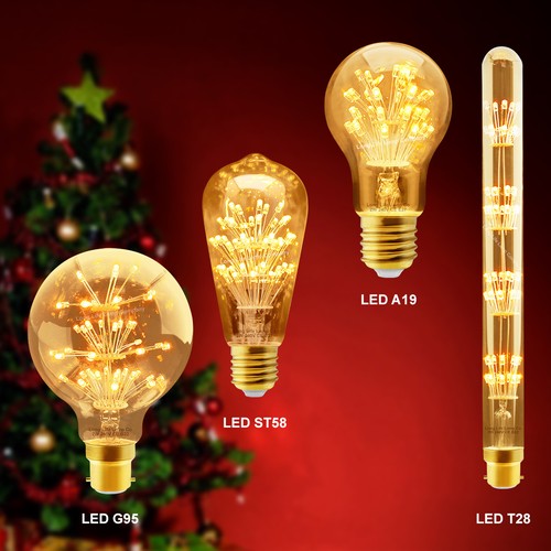 Retro vintage led glass - vintage,