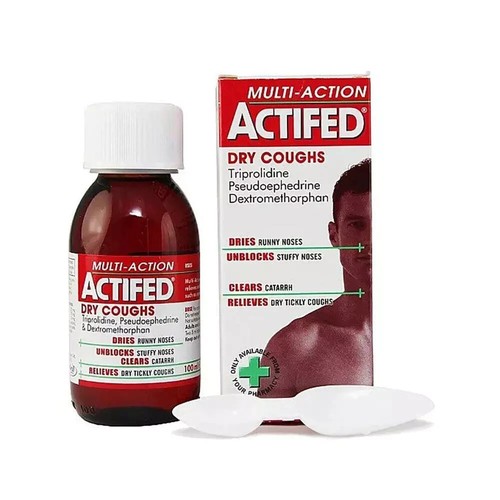 Actifed multi action - multi-action, dry