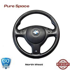 BMW E39 E46 3 5 series - M Sport Leather Steering Wheel & Airbag Unit Complete