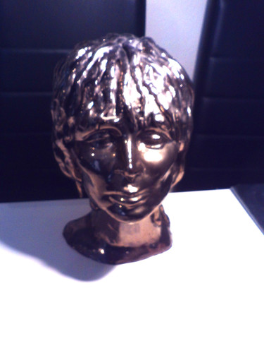 Vintage hand made - made, terracotta