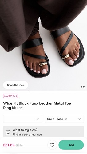 New look black - new,