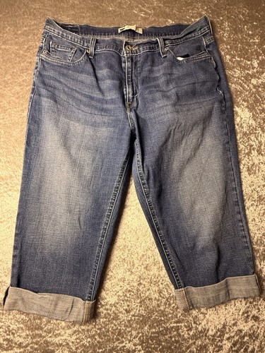 Levi blue turn capri - levi’s,