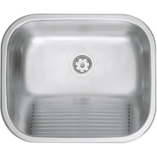 Tramontina Utility Laundry Sink Basin 50x40cm Stainless Steel Room Unit Replace