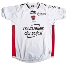 RC Toulon Home Rugby Shirt 2023/24 White XL By Burrda Free Post 