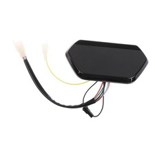 Electric Moped Speedometer Wear Resistant Replacement Easy to Use for 36V 48V