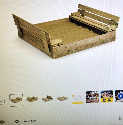 Wickey sandbox pine new - wickey,