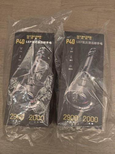 Nitecore p40 usb charging - nitecore, usb-c