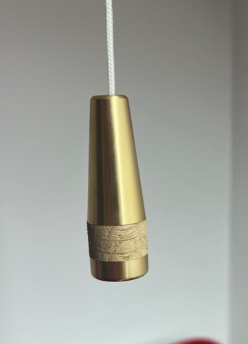 Brass with wood band - with,