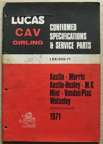Lucas cav girling british - girling,