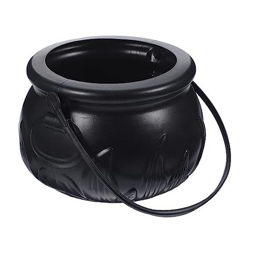 Black cauldron kettle plastic - black,