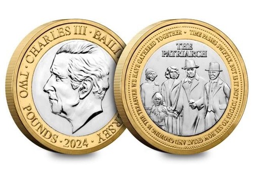 Jersey pound coin - coin, 2024