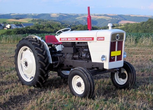 David brown 1200 selectamatic - brown,