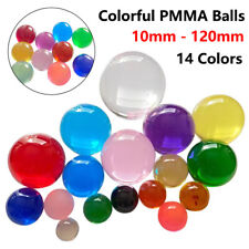 Clear Crystal Ball Colorful Balls Crafts Marbles Sphere 10 15 16 18 20 - 120mm