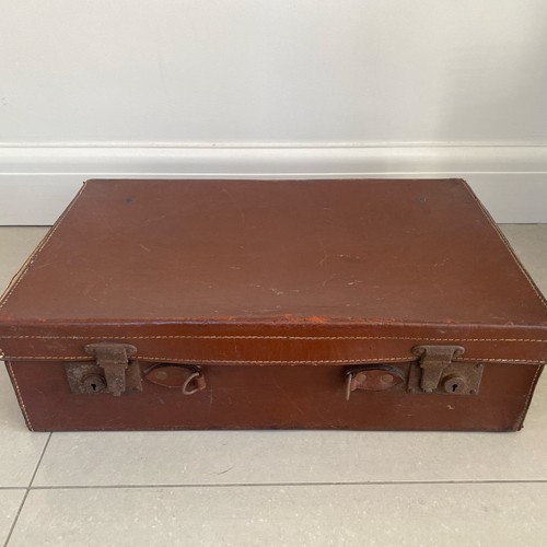 Vintage mid century hard shell - vintage,