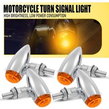 4x Motorcycle LED Bullet
