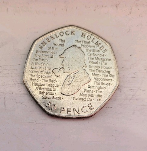 Very rare sherlock holmes 50p - rare,