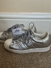 Silver adidas superstar w - adidas, fr