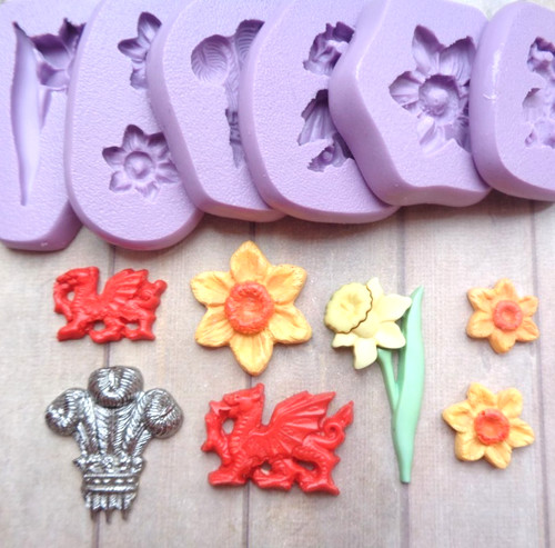 Mini craft moulds - craft, moulds: