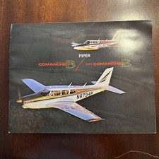 VINTAGE PIPER Factory Comanche