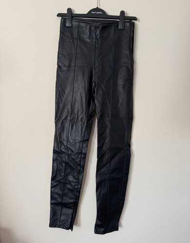 Zara women black faux - zara,