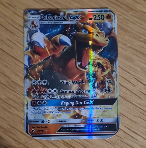 Charizard 147 sm - 20/147, sm-burning