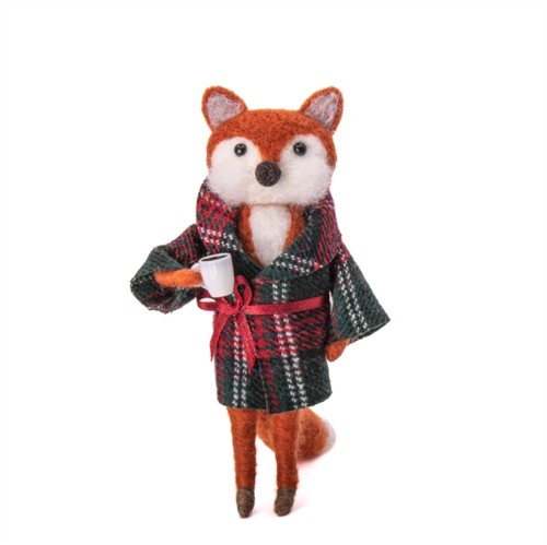 Fox tartan dressing - fox,