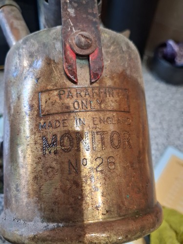 Vintage brass paraffin - vintage,