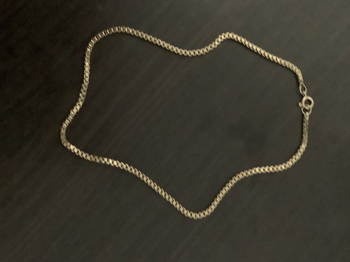 9ct gold box - box, chain