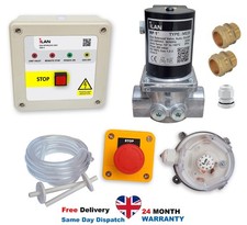 iLAN Gas Interlock System Minder Kit Including Gas Solenoid Valve 1" (28mm)