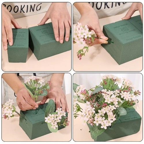 6pcs wet fresh floral foam - 1/3/6pcs,