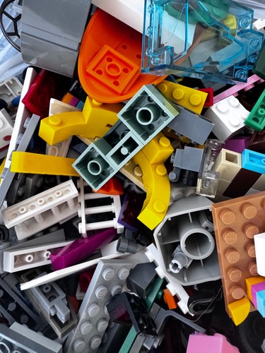 Lego 1kg 1000g mixed bricks - lego,