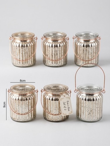 Ribbed rose gold mercury - ribbed,