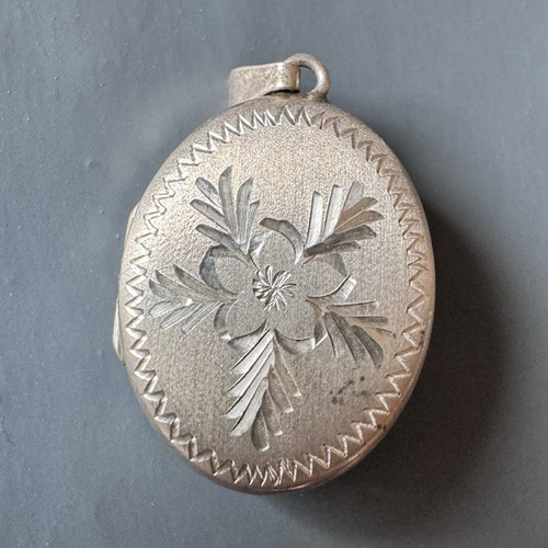 Vintage engraved sterling - engraved,