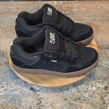 DVS Enduro 125 - Mens Sz 11 - Black Gum Chunky Fat Tongue Skate Shoes Sneakers