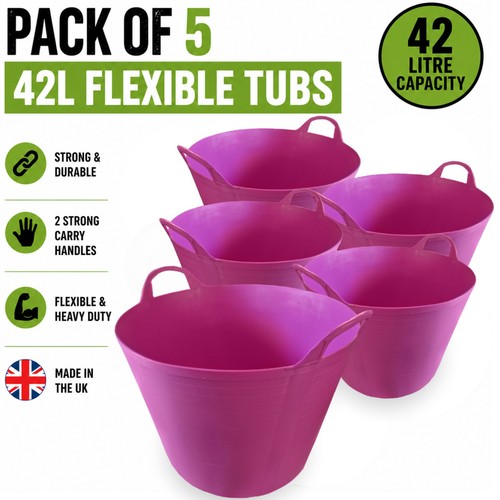 Pink 42l litre large - pink,