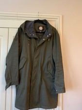 Pretty Green Coat Mens M Khaki