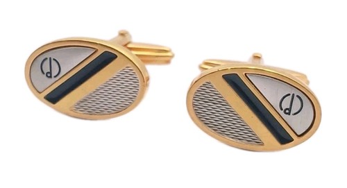 Dunhill cufflinks mens - cufflinks, oval