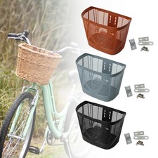 Basket Men Women Bike Front Basket Carrier Basket