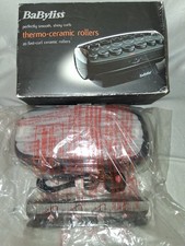 BaByliss Thermo Ceramic Heated Rollers 3034U Hair Styling Curlers Rollers Set