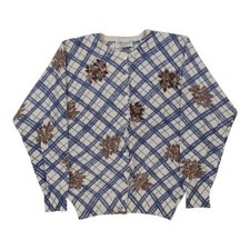Blumarine Checked Cardigan -