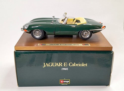 Burago jaguar type cabriolet - jaguar, e-type