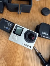 2 x GoPro HERO4 Black 4K HD 12MP Action Camera plus Sena Bluetooth +extras *READ