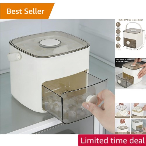 Ice cube maker easy press - ice,