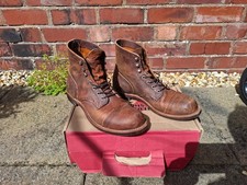 Red wing iron ranger leather - red,