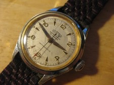 RARE ROAMER MILITARY STYLE 1940'S VINTAGE MENS WATCH VERY GOOD CONDITION