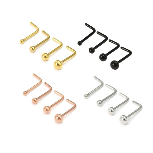 Nose stud plain ball - nose,