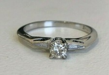 14K White Gold & 0.18CT